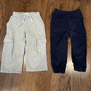 👗3T boys long pants, 2 pair. Nautica and Old Navy